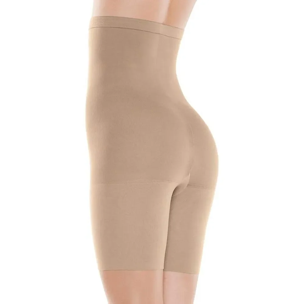 Spanx Assets NWT size 1-2X Hi-Waist mid thigh shaper - nude size 5